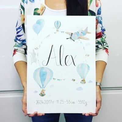 Agnieszka - matka i artystka malarka